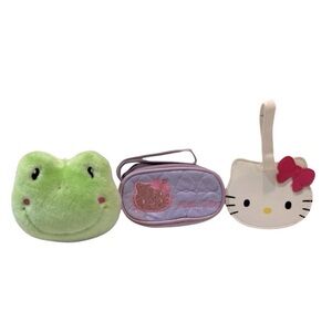 Hello Kitty Trio Set‎ of Small Bags for Travel